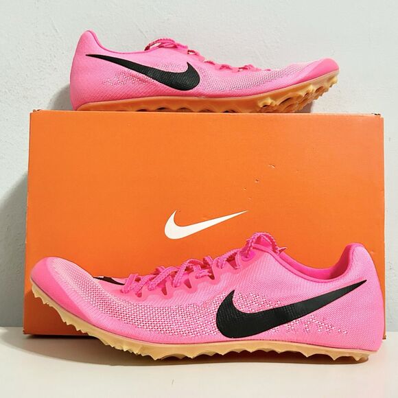 Nike Zoom Ja Fly 4 “Hyper Pink Orange” Men’s Size 8.5 Track Spikes - Picture 1 of 10